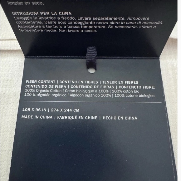 Ralph Lauren Lovan Jacquard Duvet Cover Full/Queen Parchment Organic Cotton
NEW - Picture 6 of 6